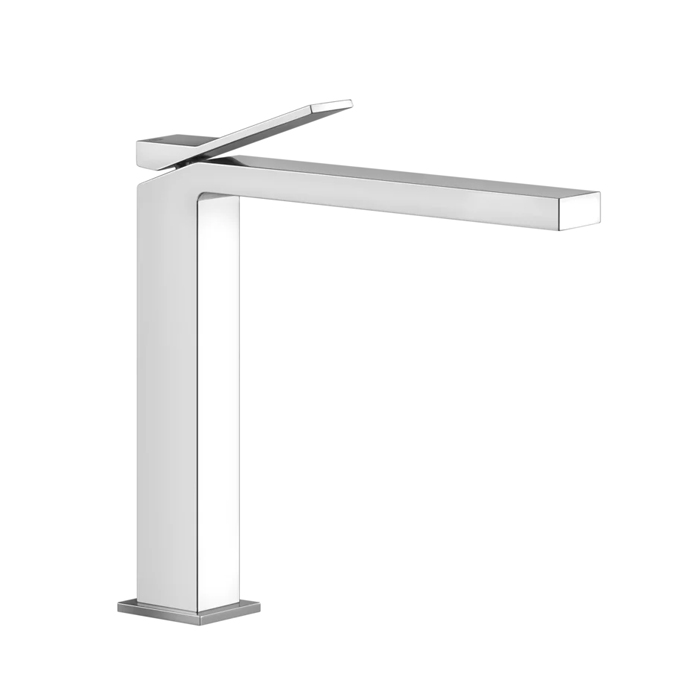 Смеситель для раковины Gessi Rettangolo K на 1 отверстие, излив 213мм, цвет: хром