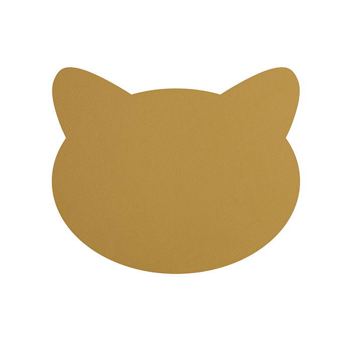 ADJ Костер детский Cat, 12x12 см, цвет: горчичный/оливковый