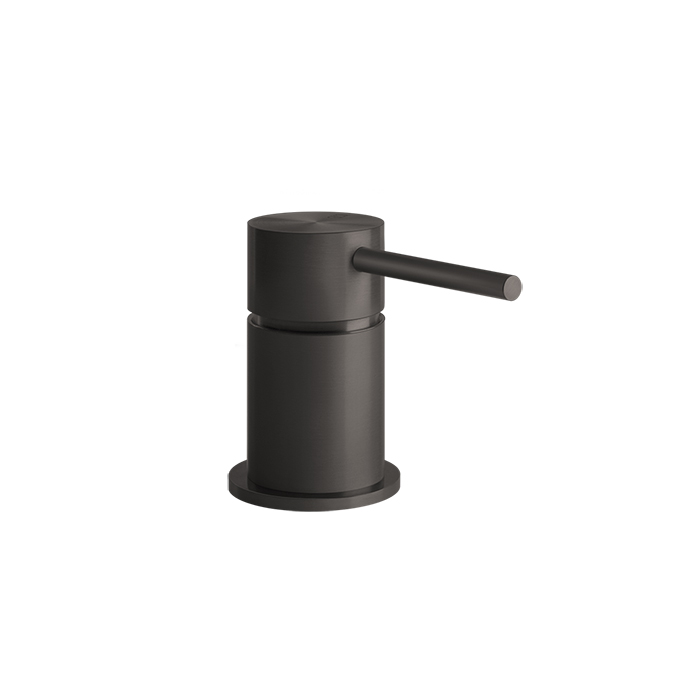 Смеситель настольного монтажа для удаленного управления Gessi 316, цвет: brushed black metal pvd