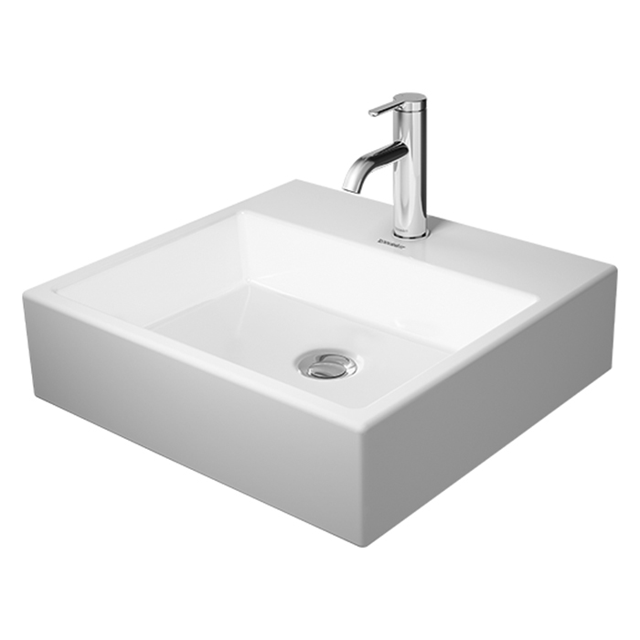 Раковина Duravit Vero Air 50х47см, подвесная, без перелива, с 1 отв. цвет: белый