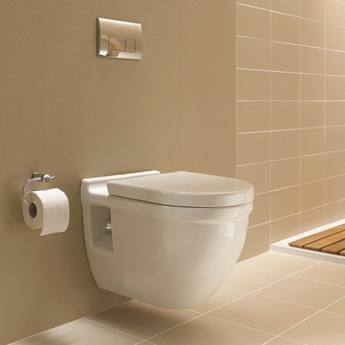 Duravit Starck 3 Комплект: унитаз подвесной 36х54см 220009 + сиденье с микролифтом: 006389 цвет: белый