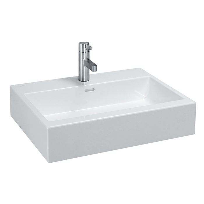 Раковина Laufen Living City 60х46х14 см, 1 отв., цвет: белый