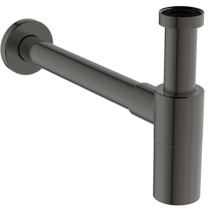Сифон Ideal Standard G1 1/4" для раковины, цвет: PVD Magnetic Grey