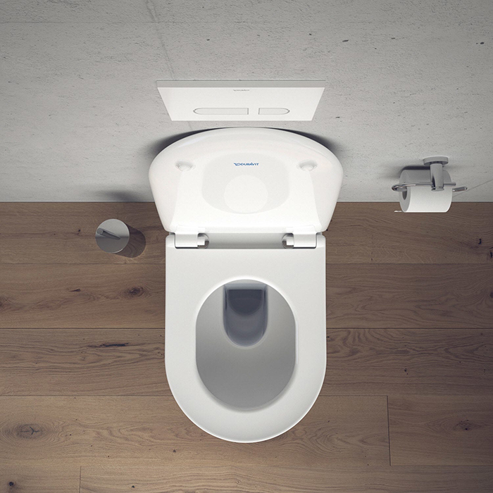 Duravit Soleil by Starck Унитаз 37х60см, напольный, безободковый, слив универсальный, Weiß Hochglanz, HyG, цвет: белый