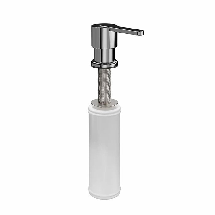Kerama Marazzi Logica Дозатор для мыла, встраиваемый, цвет: хром