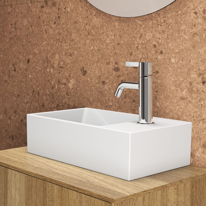 Ideal Standard Extra Раковина 45х25xh12см., подвесная, с 1 отв, Dx, с крепежом, цвет: белый глянец