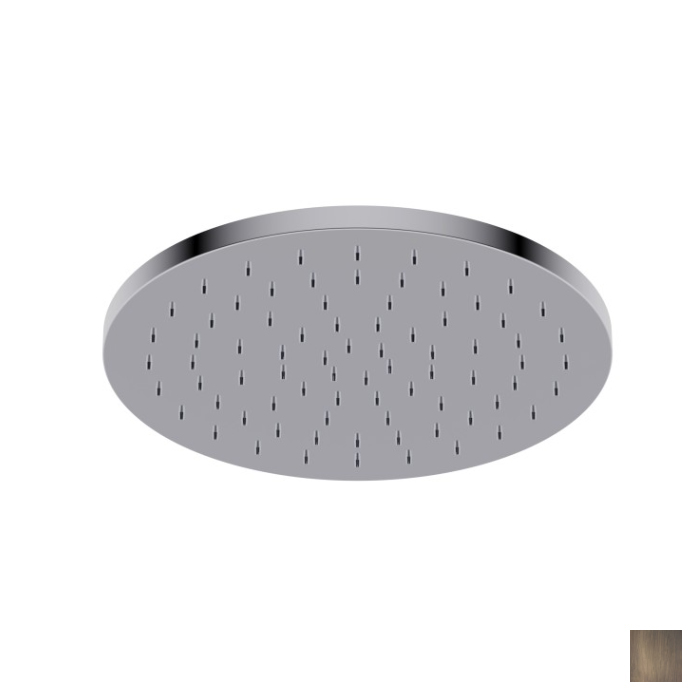 Верхний душ Ritmonio Shower heads 25см, настенный/потолочный, 1 режим, цвет: Brushed Dark Bronze