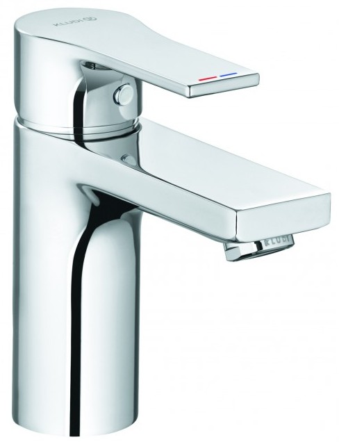 Смеситель для раковины Kludi Zenta SL, 100 мм, PushOpen, 7 л/мин — 482980565