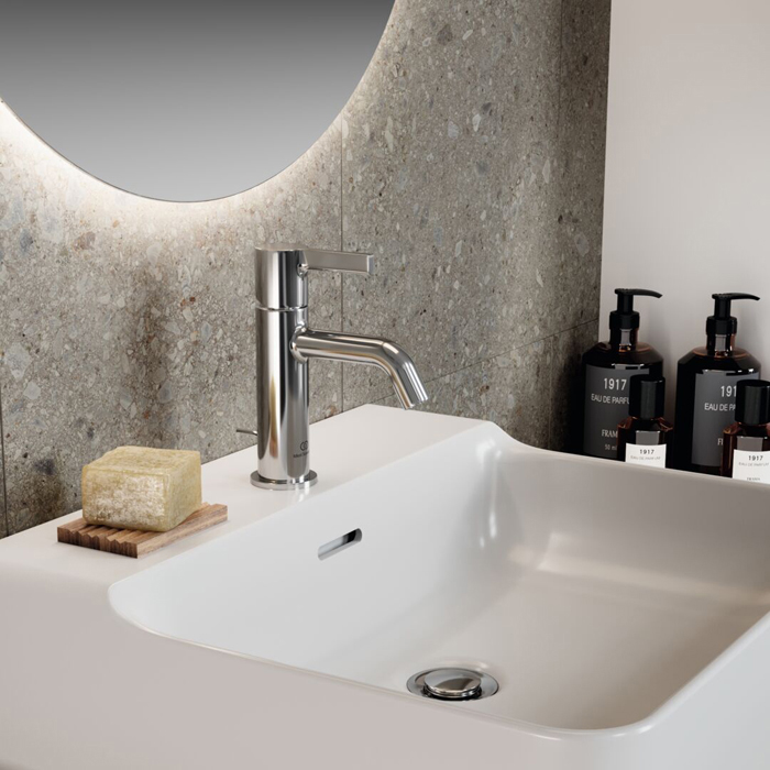 Ideal Standard Joy Смеситель для раковины, на 1 отв., с донным клапаном, цвет: хром
