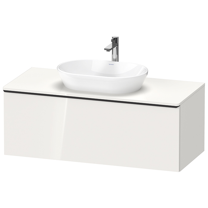 Тумбочка Duravit D-Neo подвесная 120х45.9x55см, раковина, 1 ящик, цвет: белый высокоглянцевый
