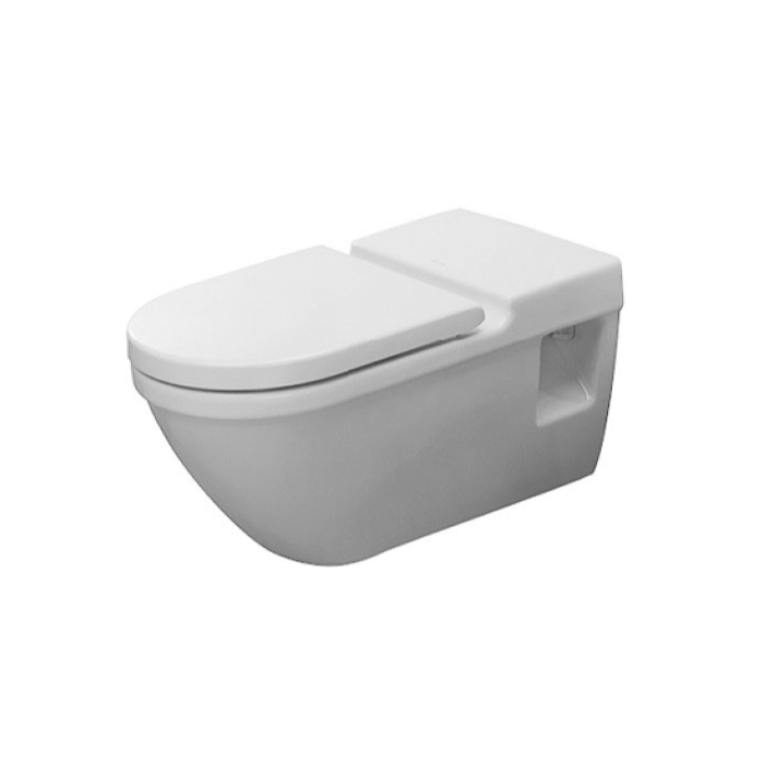 Duravit Starck 3 Унитаз 70х45х36см, подвесной, для инвалидов на колясках, цвет: белый