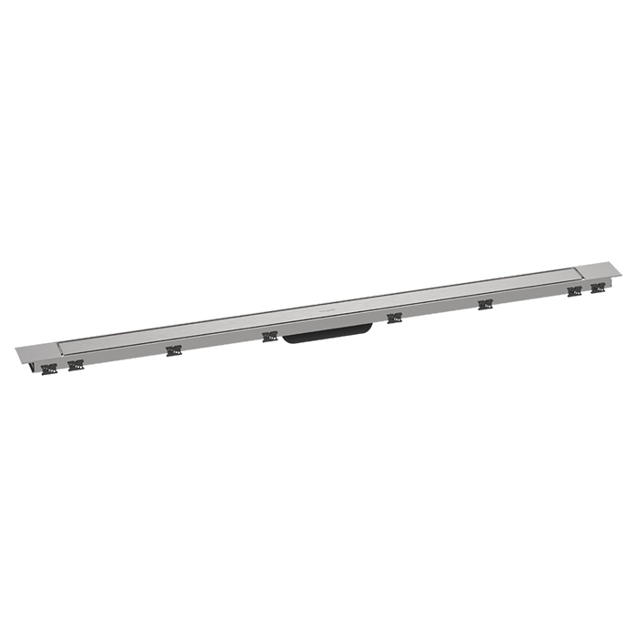 Внешняя часть Hansgrohe RainDrain трапа для душа 1200, с регулировкой по высоте, цвет: сталь
