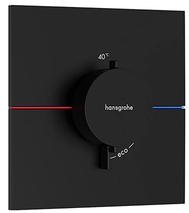 Термостат или вентиль Hansgrohe ShowerSelect Comfort E для 1 потребителя (внешняя монтажная часть) — 15574670