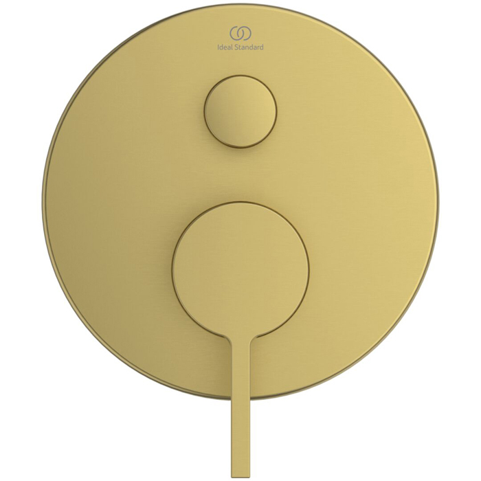 Смеситель для ванны Ideal Standard Joy, встраиваемый, цвет: PVD Brushed Gold (Шлифованное Золото)