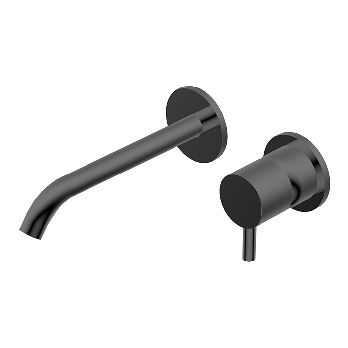 Ritmonio Diametro35 S Смеситель для раковины, встраиваемый, излив: 19.3см., цвет: Brushed Black Chrome