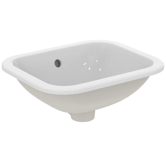 Ideal Standard Connect Раковина 42x35см., встраиваемая снизу, без отв., цвет: белый