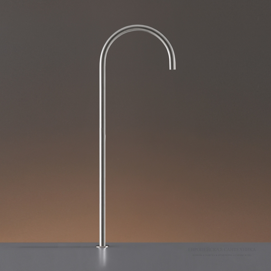 Излив поворотный CEA Design SPOUTS FOR WASHBASIN, H750 мм, цвет: сатинированная сталь