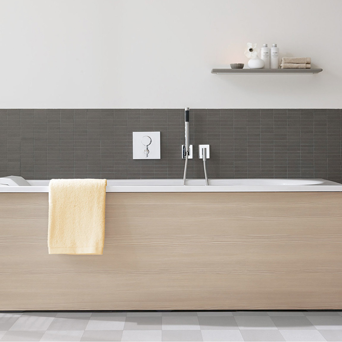 Duravit Darling New Ванна встраиваемая 190х90х60см, комплектация Combi-System L, акрил, цвет: белый