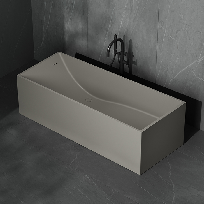 Dea Design Modern Ванна 158х68х58см., отдельностоящая, Solid Surface, цвет: White №18