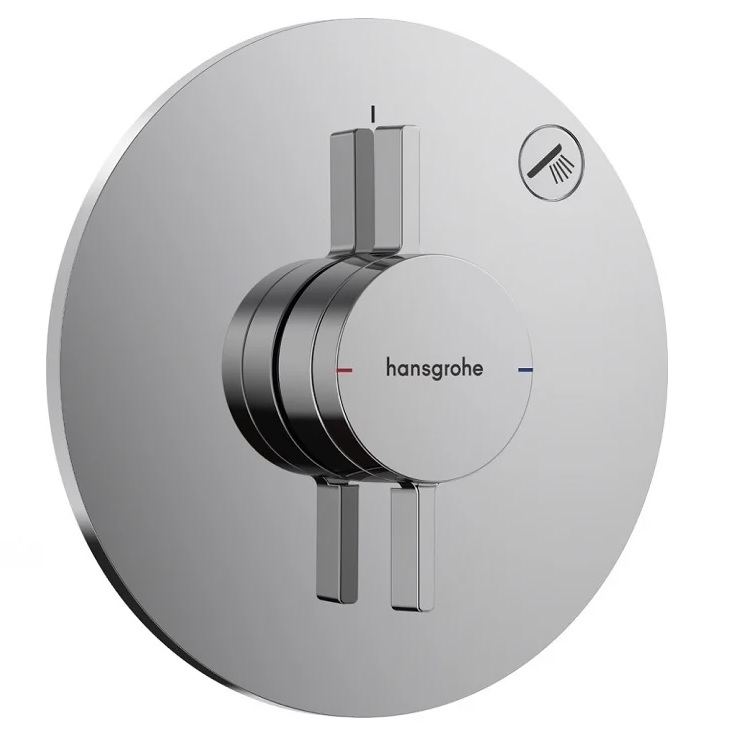 Смеситель для раковины Hansgrohe DuoTurn S для 1 потребителя, (внешняя монтажная часть) — 75618000