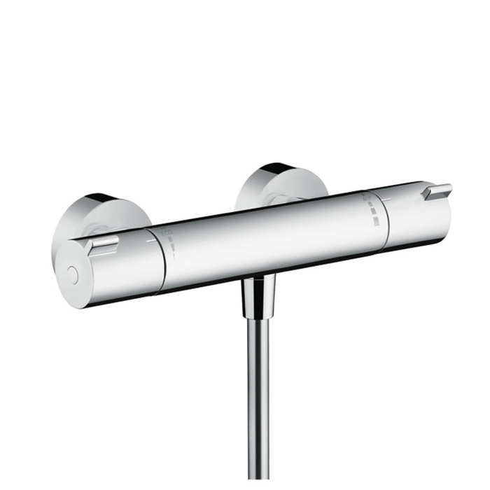 Термостат настенный для душа Hansgrohe Ecostat 1001, на 1 источника, цвет: хром