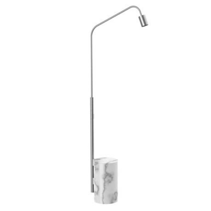 Душевая колонна Fima Carlo Frattini Outdoor "freestanding" MARMOREA, цвет: нержавеющая сталь/Carrara