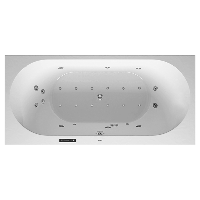 Duravit Darling New Ванна встраиваемая 190х90х60см, комплектация Combi-System L, акрил, цвет: белый