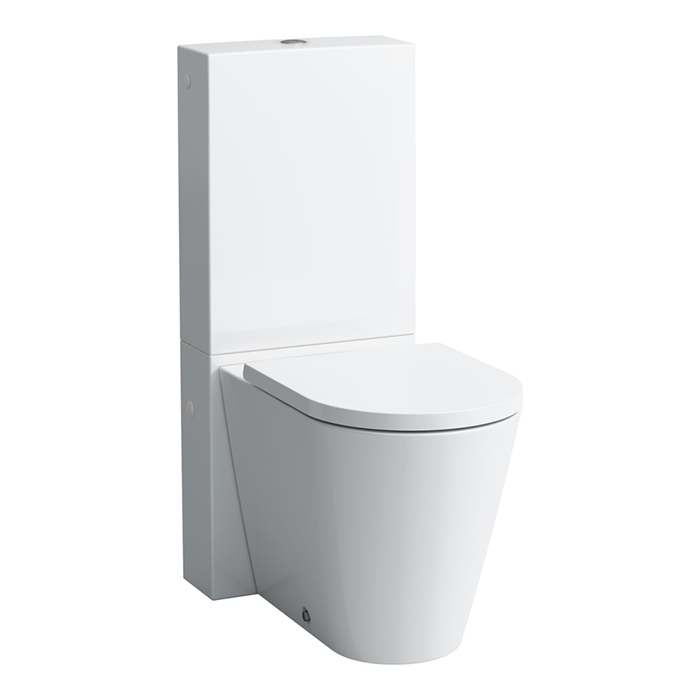 Бачок Laufen Kartell 98х40см, напольный, двойной смыв, цвет: белый матовый