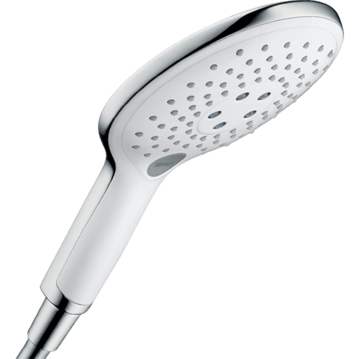 Hansgrohe Raindance Select S150 Р. Ручной душ, 15см, EcoSmart, цвет: хром/белый