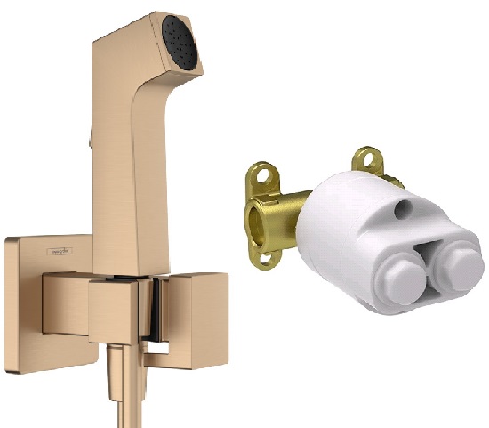 Гигиенический душ Hansgrohe Готовый комплект гигиенического душа (29233140+29235180) — 29233140Набор