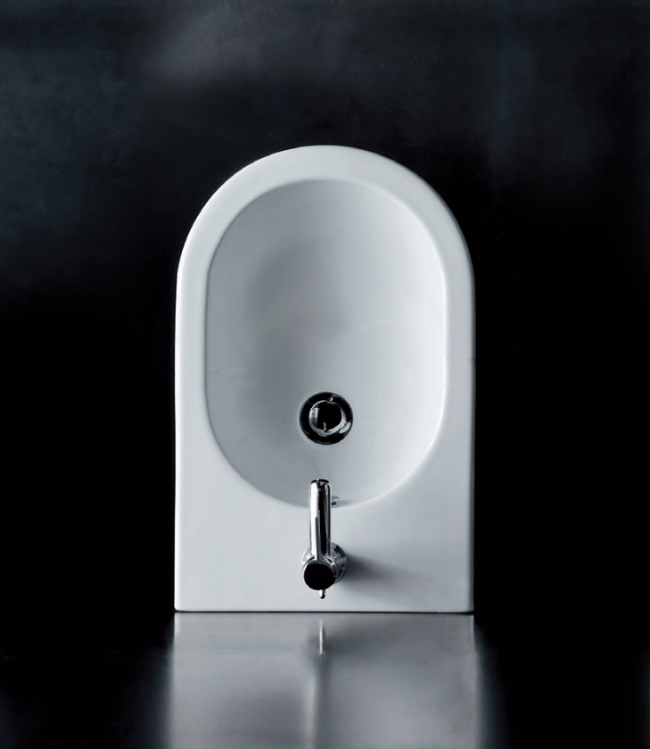 Azzurra Nuvola Биде подвесное 55x35xH25 см c 1 отв., с креплением KIT2000CF, цвет: Bianco lucido