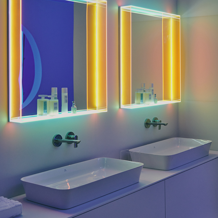 Ideal Standard Ipalyss Раковина накладная 80х40хh12 см, без отв., с крепежом, покрытие: Diamatec® цвет: белый