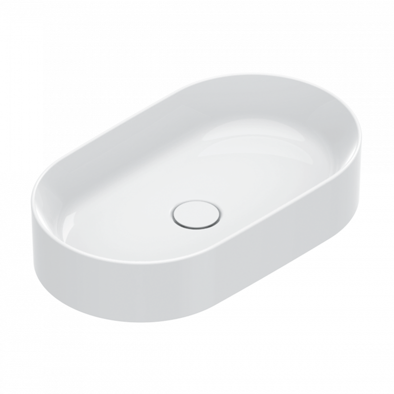 Раковина овальной формы Catalano Zero 60, 60x35 h12, без перелива 0122600001