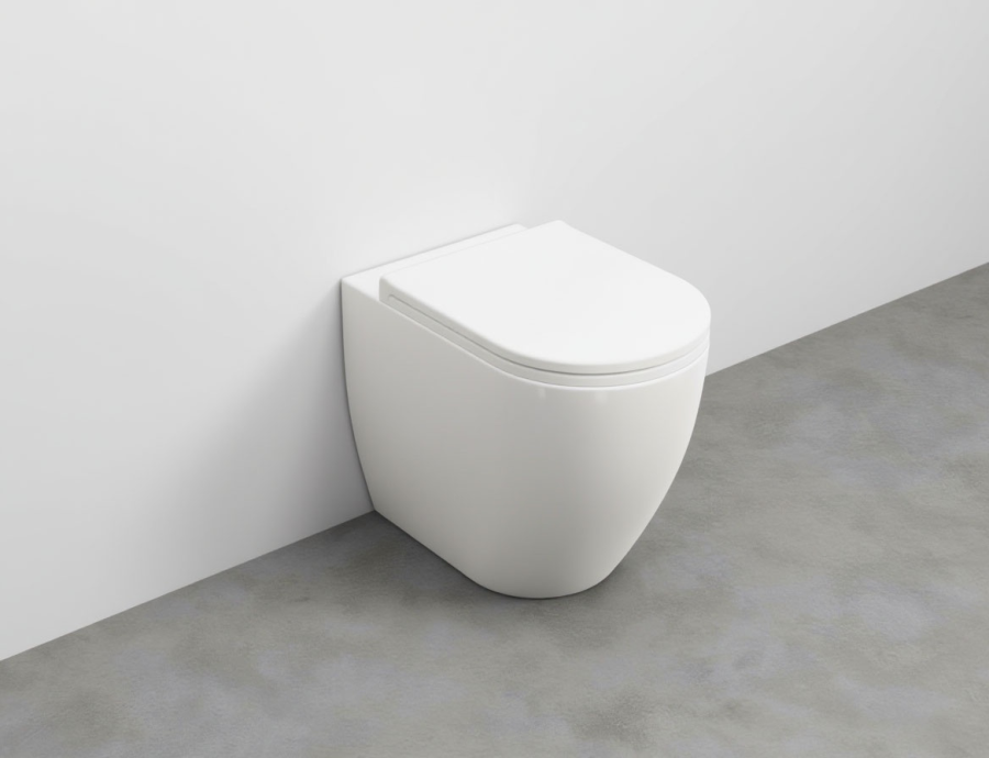 Унитаз напольный Cielo Smile 53, 340 × 530 × 420 мм, цвет: Talco