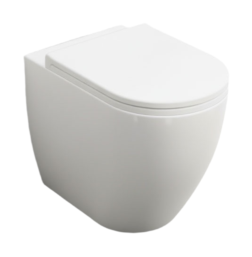 Унитаз напольный Cielo Smile 53, 340 × 530 × 420 мм, цвет: Talco