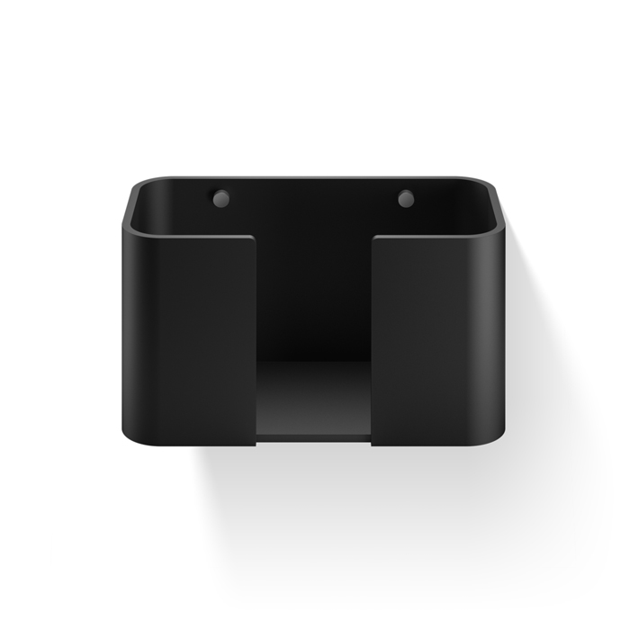 Держатель для бумажных полотенец Decor Walther Black Stone WPTB, подвесной, цвет: черный матовый / хром