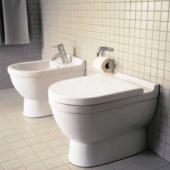 Duravit Starck 3 Унитаз 56х36см, напольный, приставной, с креплением, цвет: белый