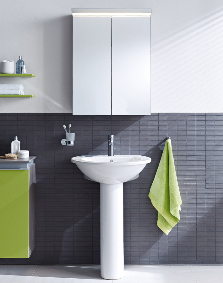 Пьедестал для раковины Duravit Darling New напольный, 175 × 220 мм, цвет: белый