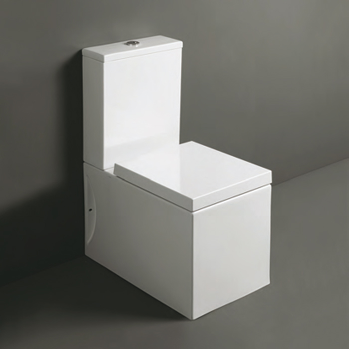 SIMAS Frozen Унитаз моноблок 37,5х61см, с бачком, цвет: белым