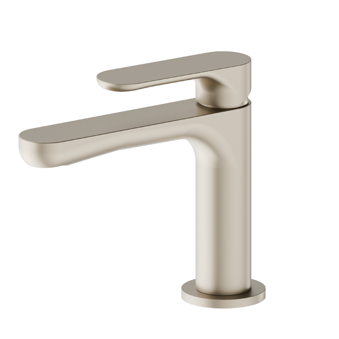 Смеситель для раковины Newform Linfa II, 1 отв., цвет: gold satin