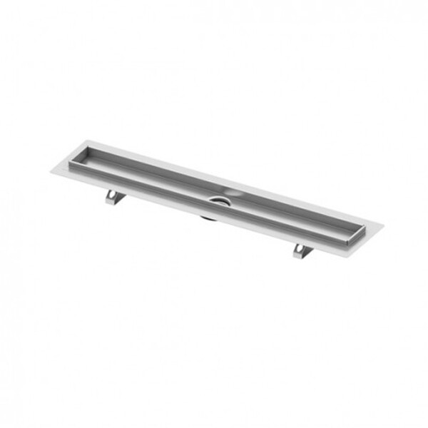 Дренажный канал TECE TECEdrainline, шдв 151×800×65, цвет: сталь — 600800