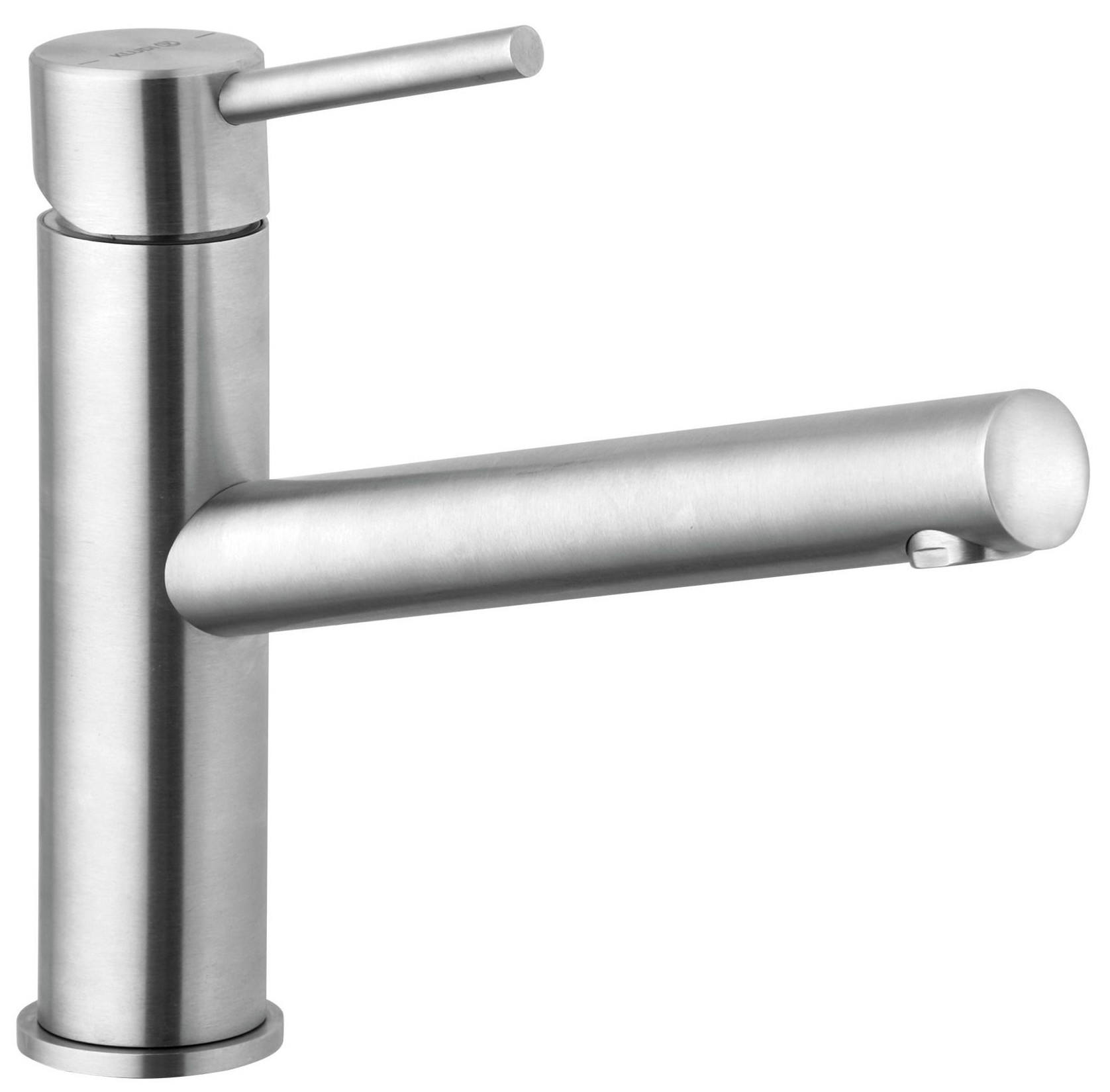 Смеситель для кухни Kludi Steel, 135 мм, 12, 7 л/мин — 44850F860