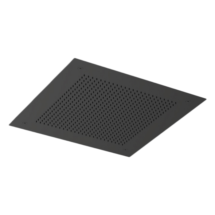 Almar Velvet Temptation Верхний душ 38х38см, потолочный, 1 режим, цвет: Black Absolute Brushed PVD