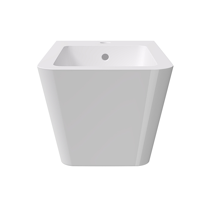 Alice Hide Square Биде подвесное 55х35см., цвет: белый глянцевый