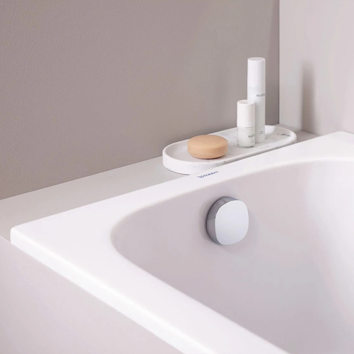 Ванна Duravit Qatego 180х80см, встраиваемая, акриловая, цвет: белый