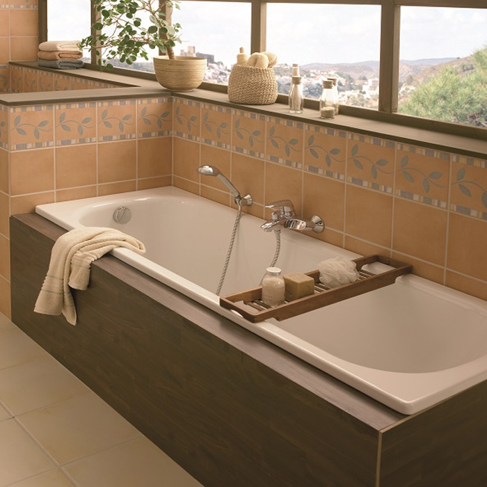 Bette Classic Ванна с шумоизоляцией встраиваемая, 180х70х45см, цвет: белый