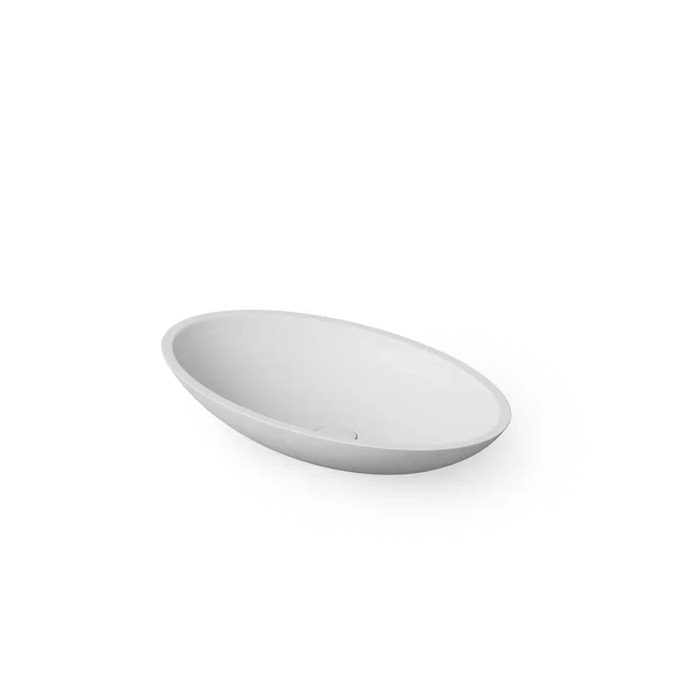 Dea Design Washbasins Раковина 60х35х10.5см, накладная, без отв., Solid Surface, цвет: White №18