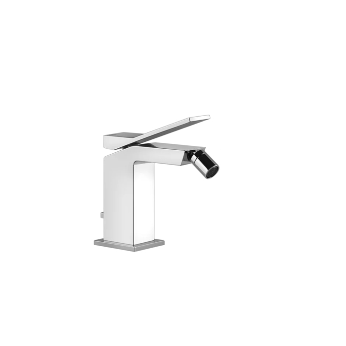 Смеситель для биде Gessi Rettangolo K на 1 отверстие, с донным клапаном, цвет: хром