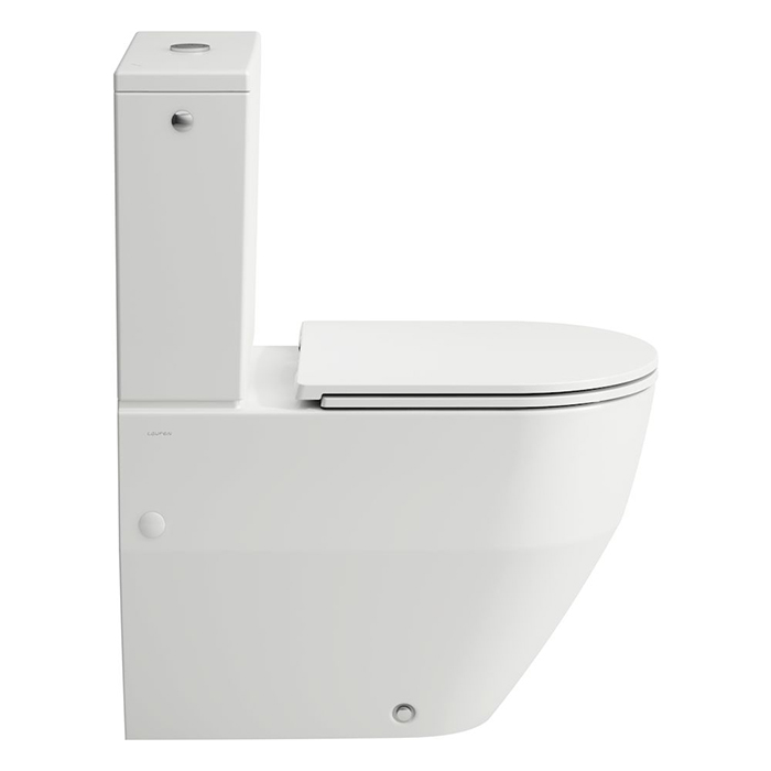 Laufen Pro Унитаз моноблок 65х36х44см, покрытие LCC, подвод снизу, подвод сбоку, цвет: белый