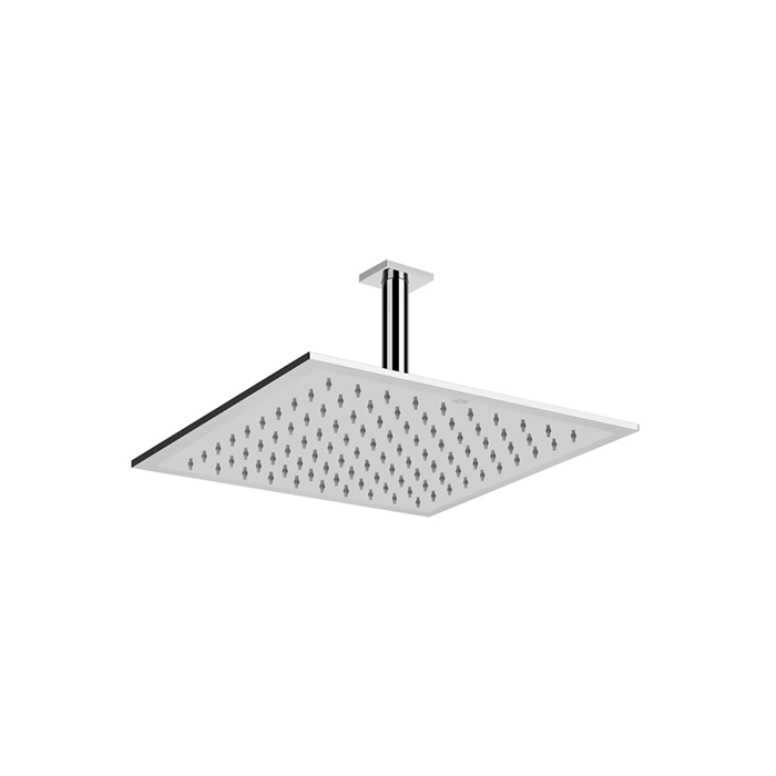 Верхний душ Gessi Emporio shower 30х30см, потолочный, поворотная с шарниром, с защитой от известкового налёта, цвет: хром